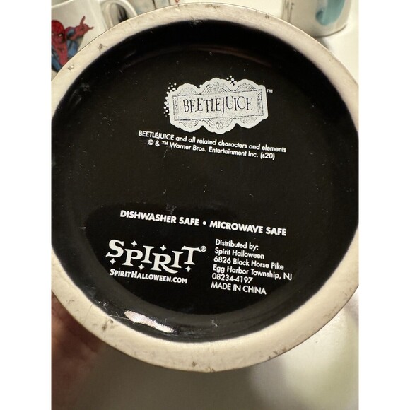 Nice Beetlejuice I Am Utterly Alone LYDIA Coffee Mug MINTY Extra Large - Picture 5 of 7